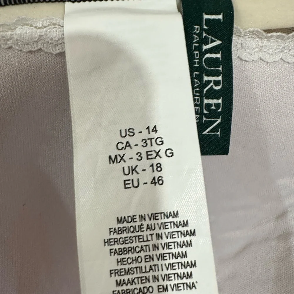 Ralph Lauren Women’s Tankini Top Size 14 - Picture 3 of 3